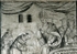 San Gabriel, lower cloister walk, mural closeup