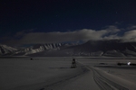 Adventdalen at full moon 5016