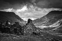 Derelict Miners Cottage.