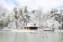 Pearson Park Shelter after Snow