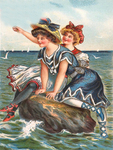 Victorian Beach Scene 43