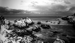 Icy shore