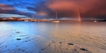 Rainbow over Findhorn
