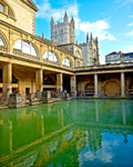 Bath Abbey from the Roman Baths EDC201