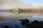 Across the Loch to Kilchurn in winter.