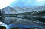 Mirror Lake At Sunset Snowy Range