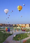 Balloons over Arabian Ranches