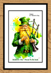 St Patrick's Day Watercolour Paintings by Paul Duddell 115-15-2025