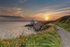 Sunset at Martello Tower, Sutton