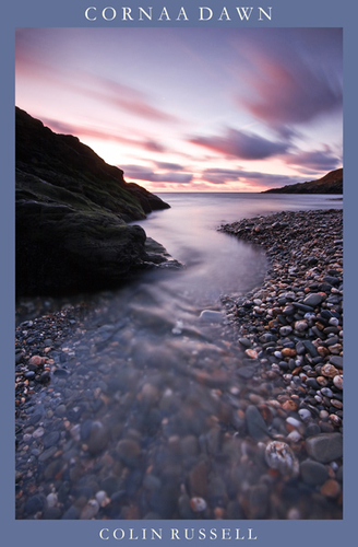 Mid Winter Dawn at Cornaa. 1 minute exposure creating the cloud movement and silky water.