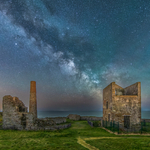 Milky Way Over Tankardstown Mine, Copper Coast