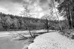 Mallards Pike in Monochrome