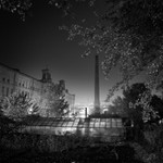 Salts Mill and Chimney 1 (square format)