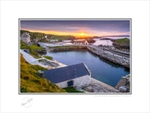 2020-301C Sunset at Ballintoy Harbour Co Antrim