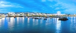 05 20x48 canvas 2019-621CP Portrush Harbour at Dusk Co Antrim