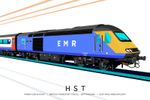 HST POWER CAR #43467 | BRITISH TRANSPORT POLICE - NOTTINGHAM | EMR