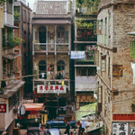 KM-17 Gough Street, View from Hollywood Road - 1979