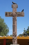 San Agustín, atrial cross, front