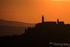 Pienza silhoutte