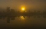 Sunrise at Lake Boora