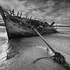 Ship Wreck (Black & White)
