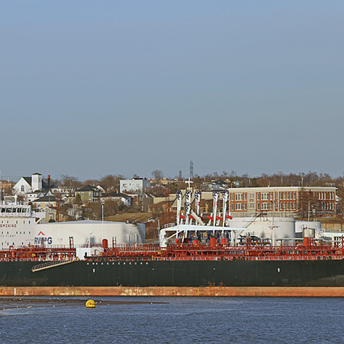 The Pyxis Delta can be seen docked at the product-loading facility in East Saint John, New Brunswick on January 13th,…