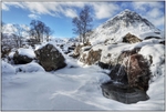 Buachaille Etive Mor from River Coupall falls