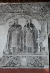 W wall mural, SS Clare & Helena