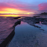 Bamburgh sunrise