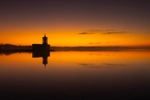 No.0104 Rutland Water Sunset
