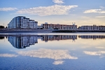 Reflections at Morecambe.