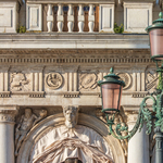 Venetian Lamp Post, Piazza San Marco