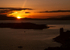 The sun setting over Mull