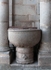 Façade portal narthex, baptismal font