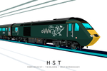HST POWER CAR #43187 | THE WELSHMAN | GREAT WESTERN RAILWAY