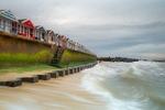 Beach Huts & Waves, Southwold