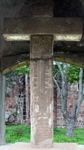 San Pedro, atrial cross, front