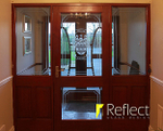 Reflect Glass Design McCoy Coat of arms door set a