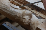 Hand Carving Bertie The Bank Vole