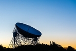 Sunrise over Jodrell Bank