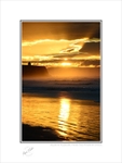 2013-074C Sunset at mussenden Temple from Portstewart Strand