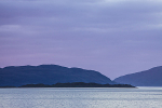 SUNSET CRINAN HARBOUR   SCOTLAND-