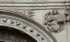 Façade portal, right spandrel relief