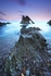 incoming tide at bow fiddle rock