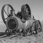 Traction engine Avon Downs