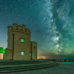 Milky Way at O'Brien's Tower, Cliffs of Moher