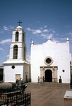 Misión de Guadalupe, façade & bell-tower