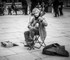 Busking in Bath