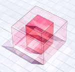 CUBE FROM ABOVE - NEW YORK CITY