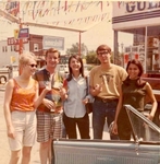 Gulf station in the late 60s